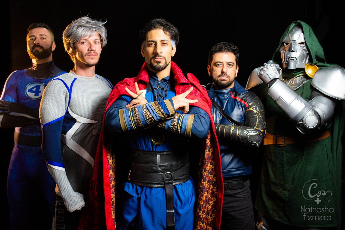 CosClick's tweet photo. A gente ama fotografar um grupo poderoso!
⠀
🎼 Lady Loki, Feiticeira Escarlate, Capitã Marvel, Gamora, Viúva Negra, Sr. Fantástico, Mercúrio, Doutor Estranho, Soldado Invernal e Doutor Destino @ Marvel Universe https://t.co/Z2VahGYKq0