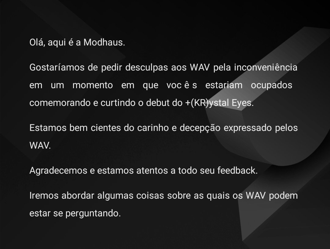 tripleSbraSil's tweet photo. #tripleSinfo | 🚨 Tradução da nota de desculpas da MODHAUS sobre alguns problemas relacionados ao +(KR)ystal Eyes e como forças externas estão boicotando o grupo.

#savetripleS

#tripleS #트리플에스 #トリプルS #KRystalEyes https://t.co/HVec8Q7AM1