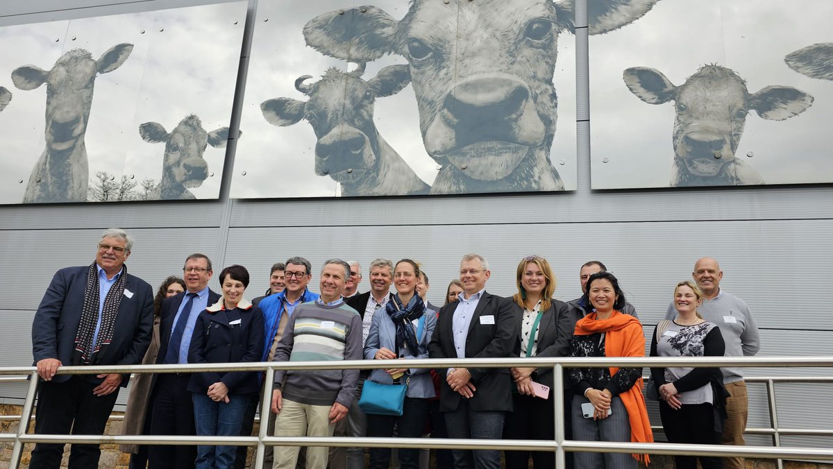 Déplacement intéressant aujourd'hui à #Jersey à la rencontre des producteurs de l'île. Pomme de terre, vaches jersiaises... Il y a de belles passerelles à bâtir avec #LaManche. Nos deux territoires sont faits pour s'entendre et travailler ensemble.
