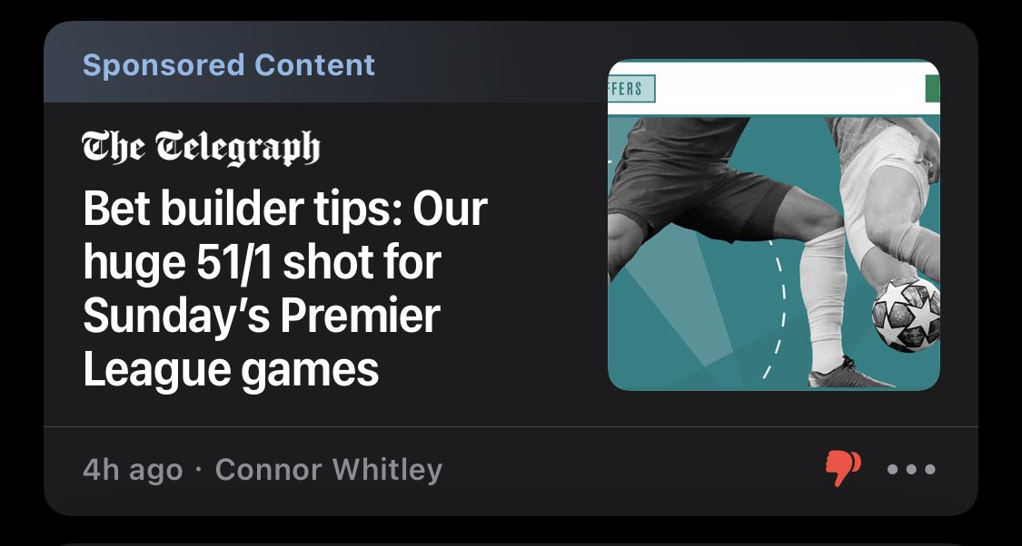 runarpet's tweet photo. I think ads/sponsored content like this should be banned, I see so many people fall victim for stuff like this and this stuff will eventually get gambling banned or restricted! https://t.co/0COjbe0hel