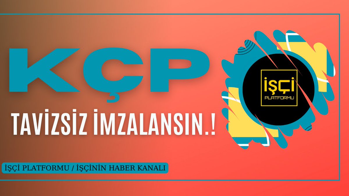KÇP'de, TAVİZ İSTEMİYORUZ.!
#KamuİscisiZamİstiyor 
#isciyiOYalama 
#isciAciklamaBekliyor #iscimujdebekliyor