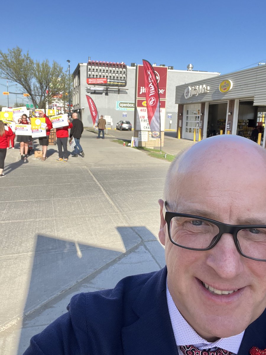 schill_dawg's tweet photo. Today I was joined by teachers from across Alberta, who like the majority of Albertans, want concrete commitments from political parties that will address concerns in public education not only in this election but beyond as well. #ableg #abvote #standforeducation https://t.co/XI9MuhNk7j