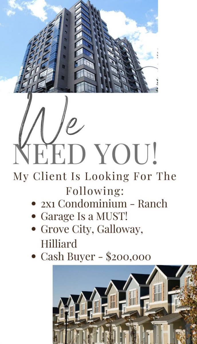 #columbus #columbusohio #columbuscondo #hilliardcondo #grovecitycondo #gallowaycondo #grovecityrealestate #hilliardrealestate #gallowayrealestate #columbusrealestate #realestate #condo