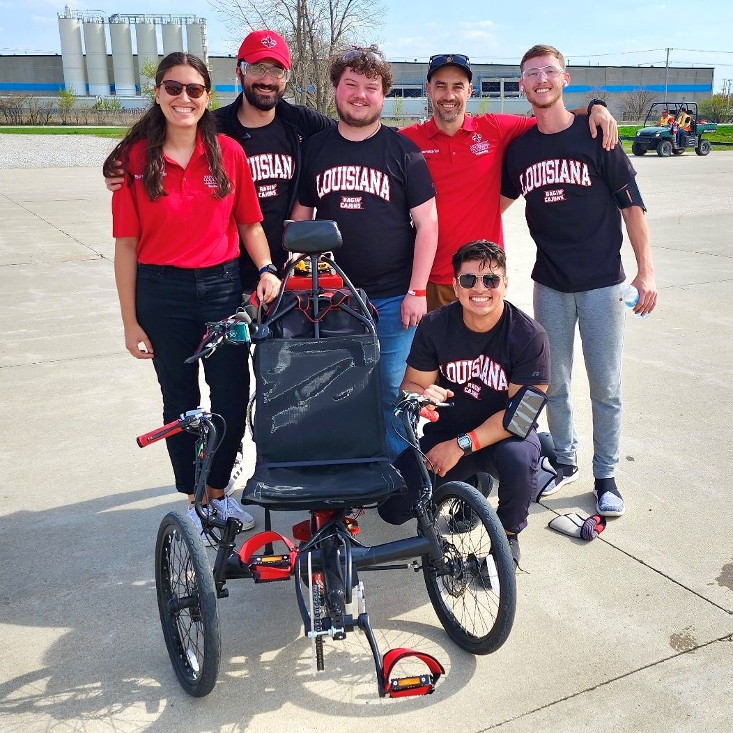 ULEngineering's tweet photo. GRAND CHAMPIONS 🏆Our team placed 1st overall in the 2023 NFPA Fluid Power Vehicle Challenge in Ames, Iowa; other awards include 1st in Endurance Race, 1st in Sprint Race, 3rd Regenerative Braking, tied for 1st in Midway Presentation, and 1st in Final Presentation. #FPVC @theNFPA https://t.co/RVBhKcV5cv