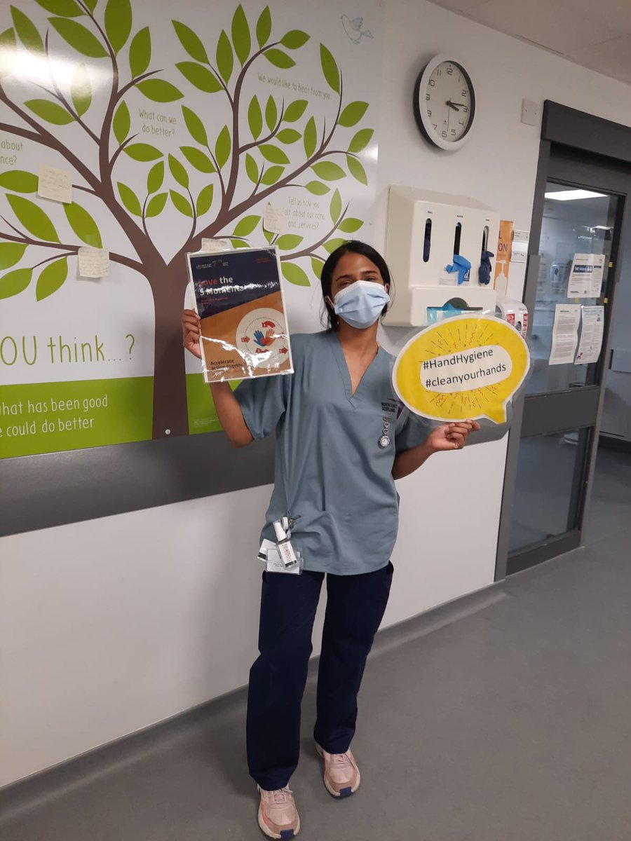 Ward 208 joining in #HandHygieneDay #CleanHandsSaveLives @NHSGrampian @GraceAnneJ23 @