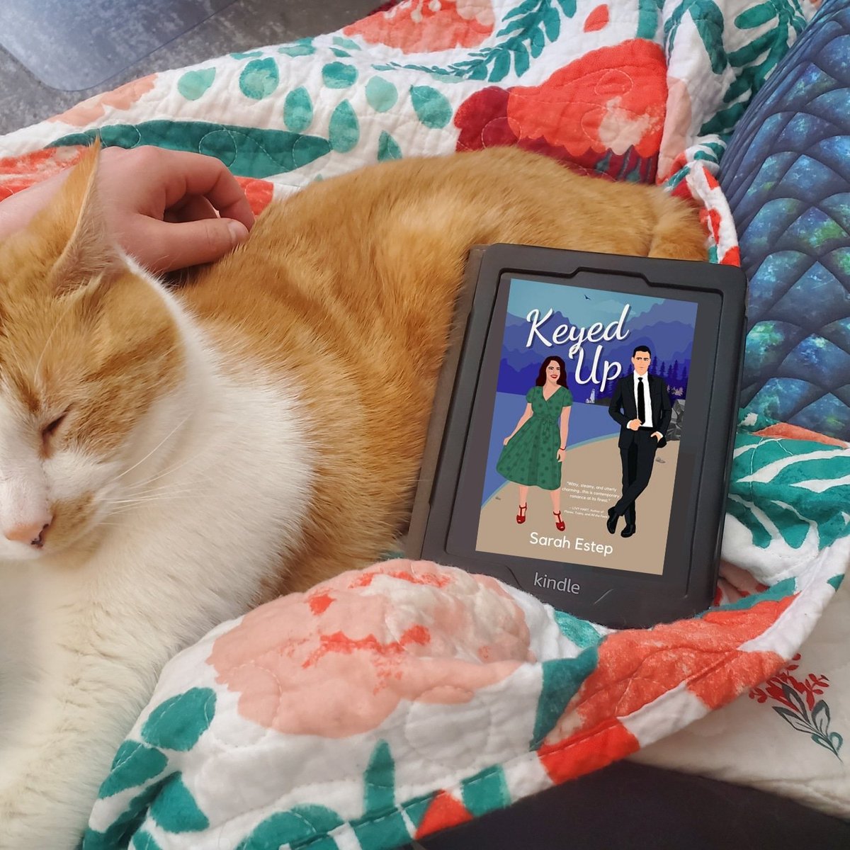 <a href="/anaisisreading/">Anaïs is reading</a> <a href="/remarkablysarah/">Sarah Estep READ KEYED UP</a>'s debut novel Keyed Up is a front runner for favorite book of the year (just came out yesterday!)