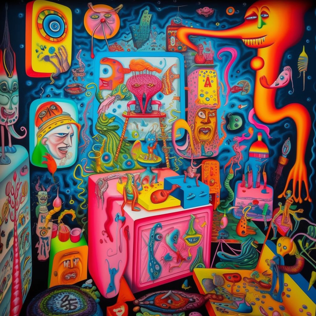 BadTimeMachine_'s tweet photo. "Cluttered Room"
#cryptoart #SURREALISM #ai #aiart #aiia #aiiia @SuperRare @foundation @opensea #NFTCommunity #NFTartists #ailust @CozomoMedici #Colors #modernart #art #NFT #nft @kdean @GBMedici #ArtificialIntelligence #artshare https://t.co/ewlvniAJby