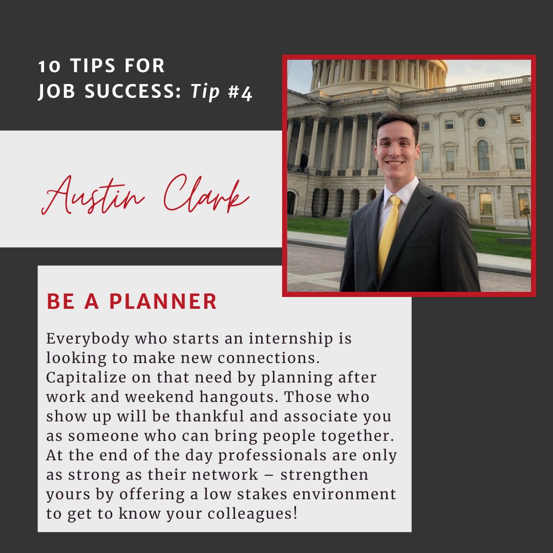 Getting ready to start your job or internship for the summer? Or are you still looking for an opportunity? Follow these tips from PAC students to set yourself up for success! 🌟

👉Want to see all 10 tips? Head to our blog to read the full story: grady.uga.edu/10-tips-for-jo…