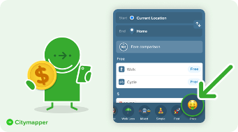 Make your money go farther. Tap “Price” and we’ll find you the cheapest route to your destination. Compare prices, choose your preferred mode of transport, and select a fare that works for you. Fair enough? Learn more:👇🏾 bit.ly/3od3LH5