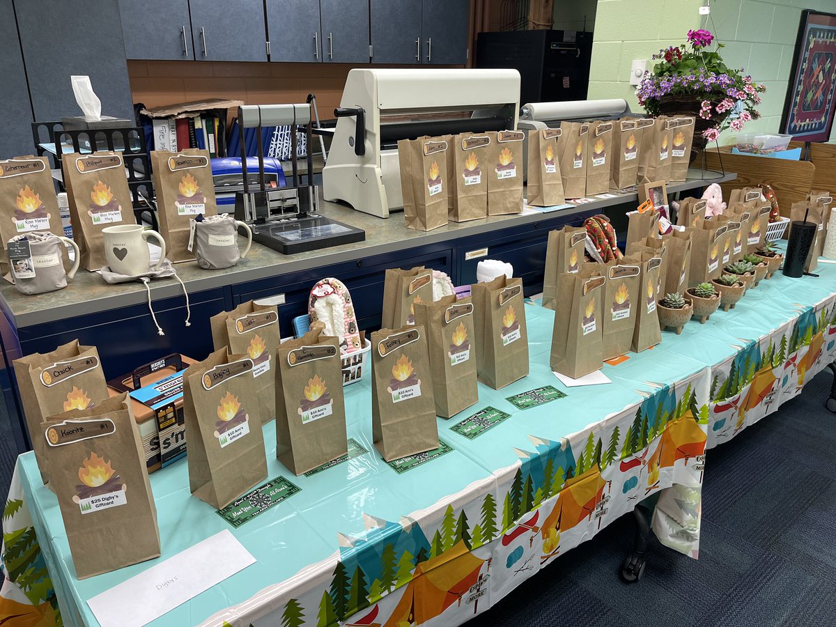 WYEPrincipal's tweet photo. We can't "Camp"  our PTO enough for their kindness and treats! #jillstepsaniechristyROCK #thanks 💖😎 https://t.co/wexp7x1vvX