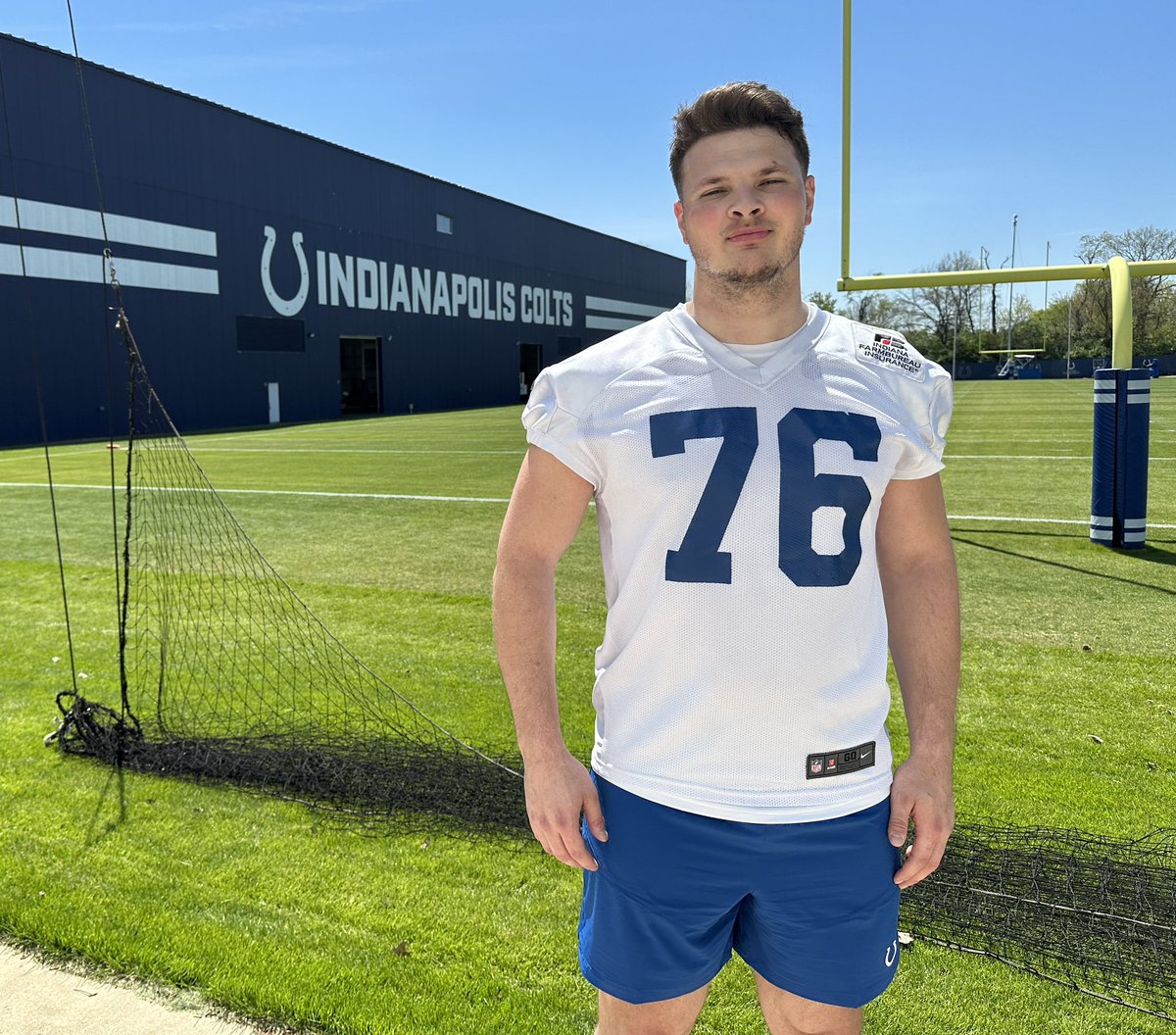 Jake Witt. No. 76.

“Now the work begins.”