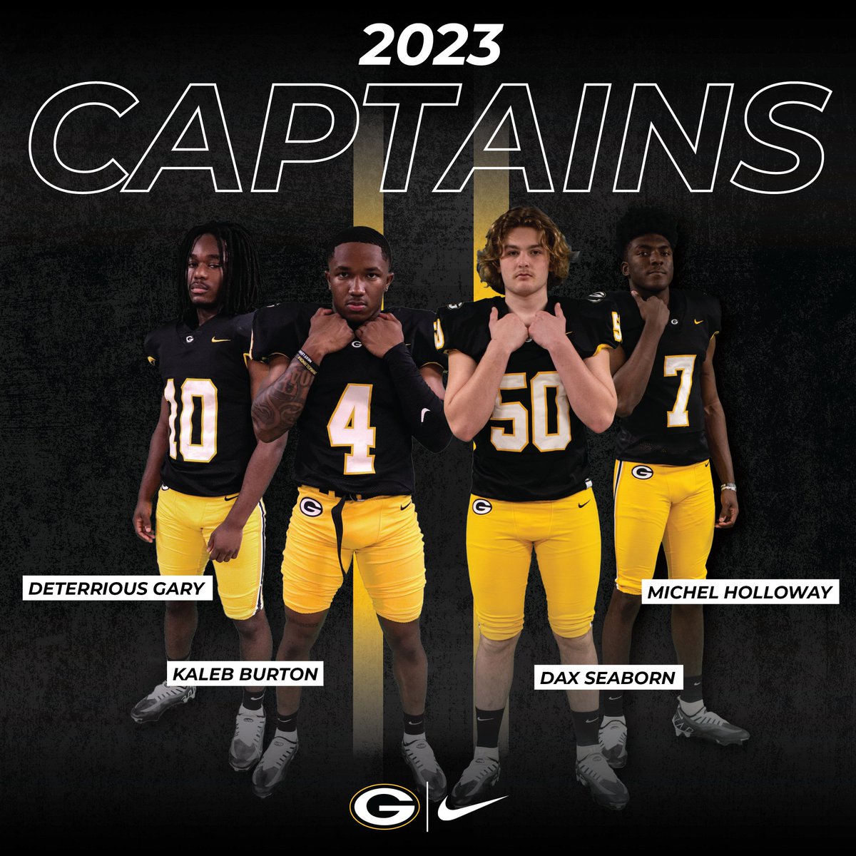 Lead Us! 2023 Greenwood Eagle Captains! 🦅

#Family | #Finish