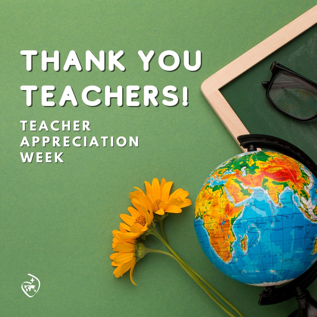Today marks the start of Teacher Appreciation Week!

We offer our deep gratitude and prayers to teachers all around the world. Teachers are vital to shaping young people of courage and confidence, those who make and will make our world a better, more loving place.