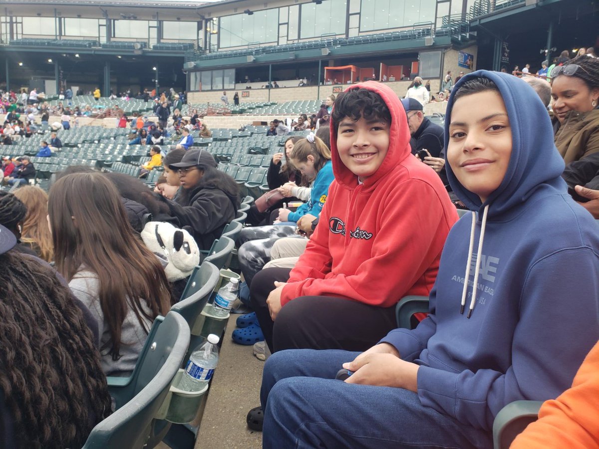 Our AVID 7th graders enjoyed a Baysox Game on Tuesday for their educational day! We participated in educational activities involving math and science AND had fun watching the game!! #GOTEAM #GOAVID
