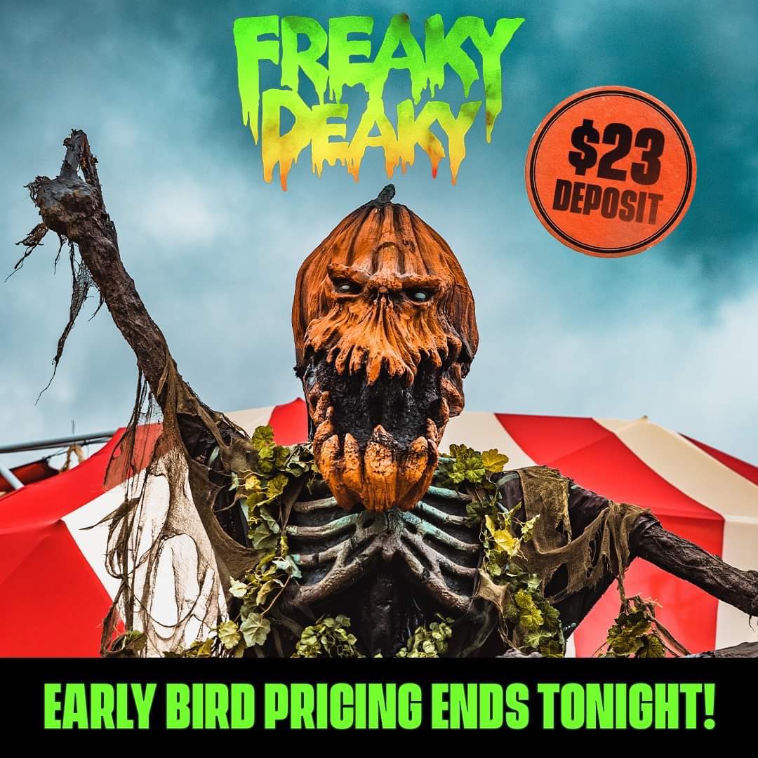 Grab your Freaky Deaky tickets at the lowest price now! Use code: FDF to save or click here —> 🎟: wl.seetickets.us/wafform.aspx?_…