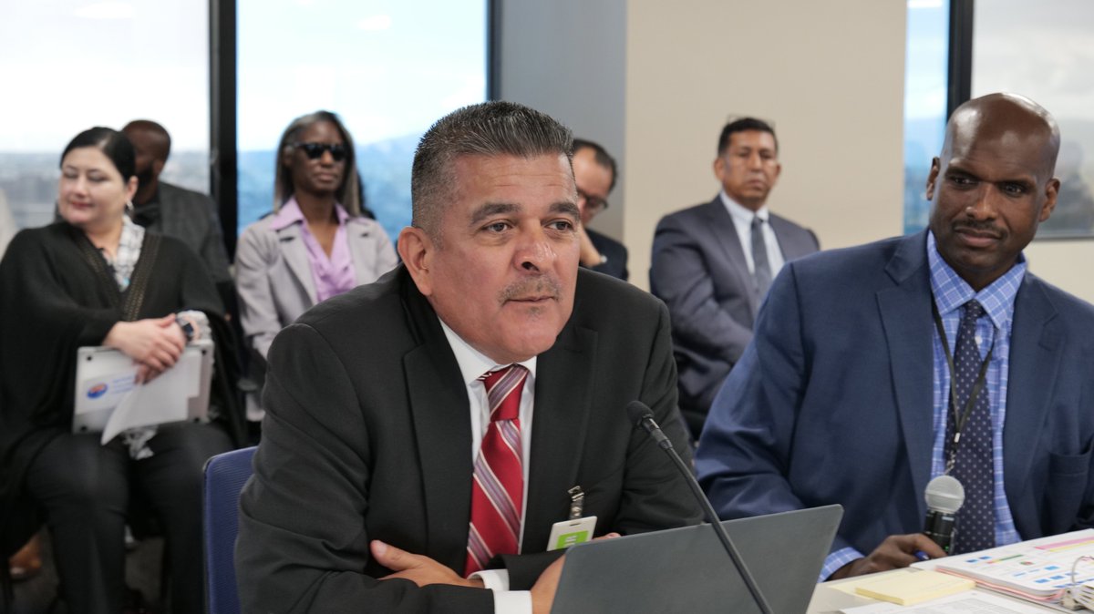 LAUSDSup's tweet image. Inspiring words as we wrap up our meetings with principals this week. &quot;We are an incubator of hope. Kids know that they come into a caring environment with caring adults,&quot; Principal Richard Ramos said. #IBelieveInLAUSD