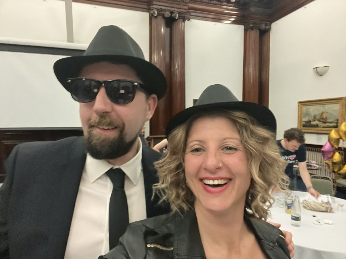 Alilouward's tweet photo. What a fantastic night at the @cbituk Boom Bang a Bang #Eurovision  fundraiser in #Liverpool 🥳 with the @Fletchers_Group https://t.co/z7sI3YI0p6