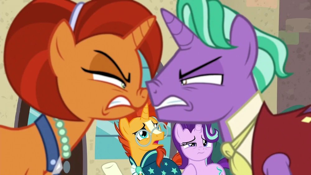 Trijosh1's tweet photo. Happy 5th Anniversary to "The Parent Map"! I like how Sunburst and Starlight met their parents. #MyLittlePony #MyLittlePonyFriendshipIsMagic #MLPFIM #FriendshipIsMagic #TheParentMap #Sunburst #StarlightGlimmer #Happy5thAnniversary #5YearsAgo @KSheridanVoice #DaveRapp https://t.co/ET0FInbb9X