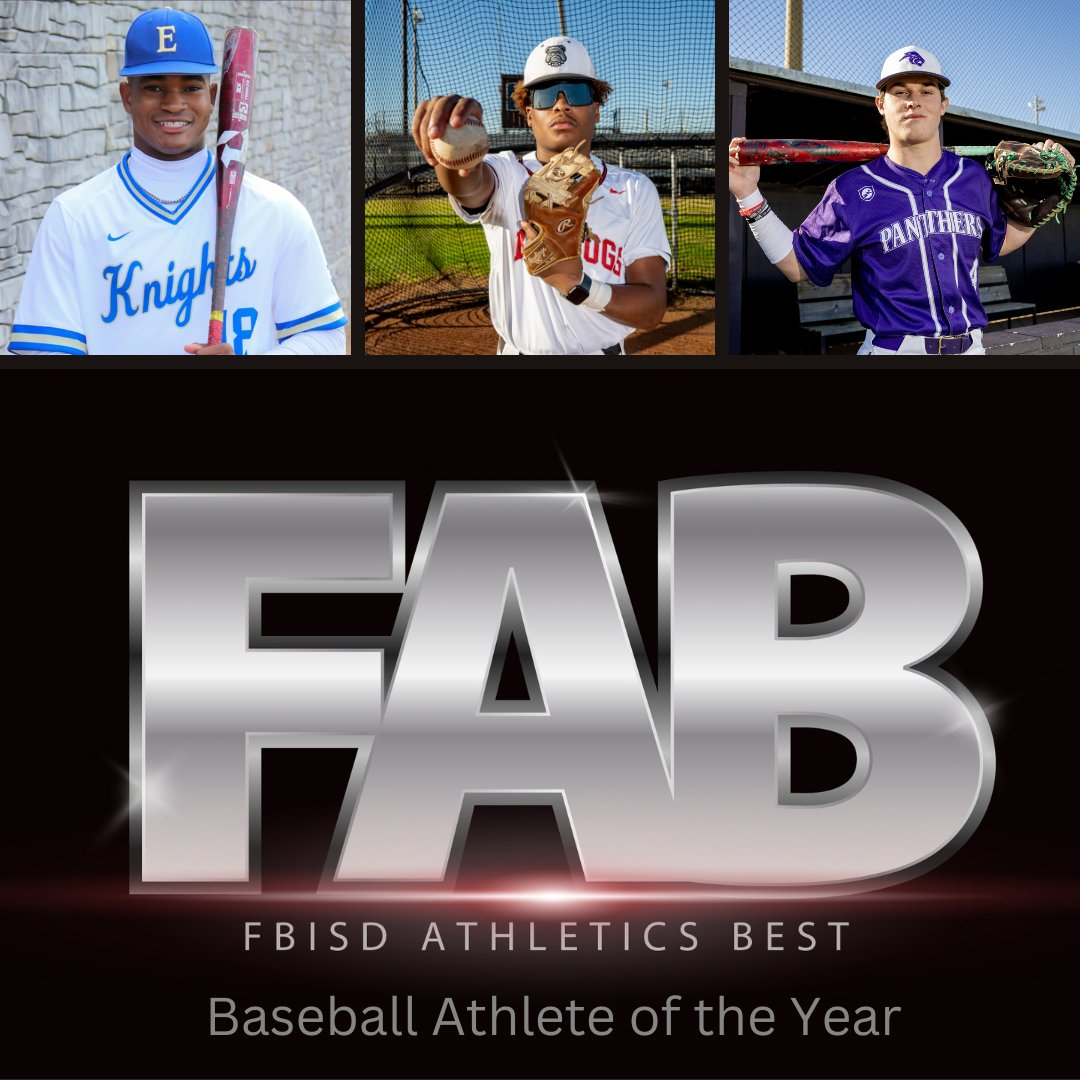 Congrats to Braylon, Hampton, and JJ for being the 3 Finalists for Baseball Athlete of the YEAR!!