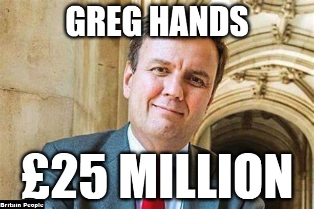 Britain_People's tweet photo. 👀GREG HANDS: Tory Party Chairman  

🔴Greg Hands *organised* £25m VIP PPE lane contract for a company (NO prior experience of PPE) for his friend Mark Higton (Chair of Hammersmith Conservative Party)

👉RETWEET to discuss if this is corruption? 

#LocalElection https://t.co/lgwwuxI4PC