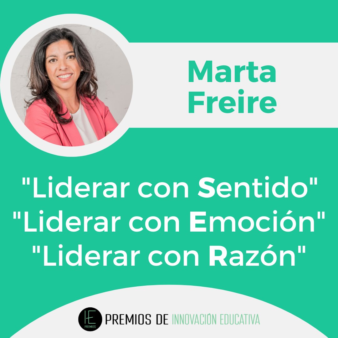 🎙️ Ponencia de <a href="/mfreireubeda/">Marta Freire Úbeda</a> | "Liderar con Sentido, liderar con Emoción, liderar con Razón".

#PremiosIE23