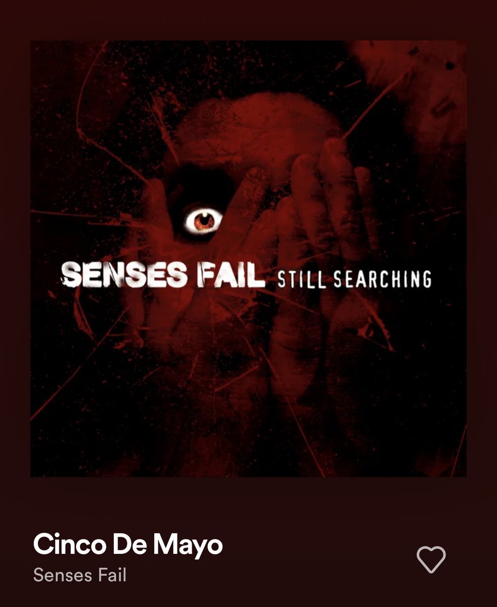 SensesFail's tweet photo. The reason why it’s called this is because, well, it was written on this day in 2006. We had some extra time for pre pro and had this song lying around. It didn’t make the record but I think it could have. https://t.co/pnzvLpYrze