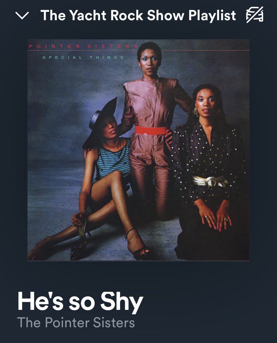 YachtRockShow's tweet image. Yea! It’s On the boat!
Listen: open.spotify.com/playlist/6Fgeu… #Pointersisters