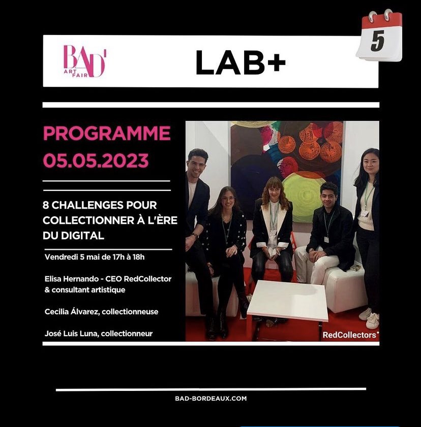 #LIVETWEET au LAB+ 
Elisa Hernando , directrice de <a href="/Red_Collectors/">Red Collectors</a> vous présente 8 challenges pour collectionner à l’ère du digital #conference #frenchartfair #contemporaryart