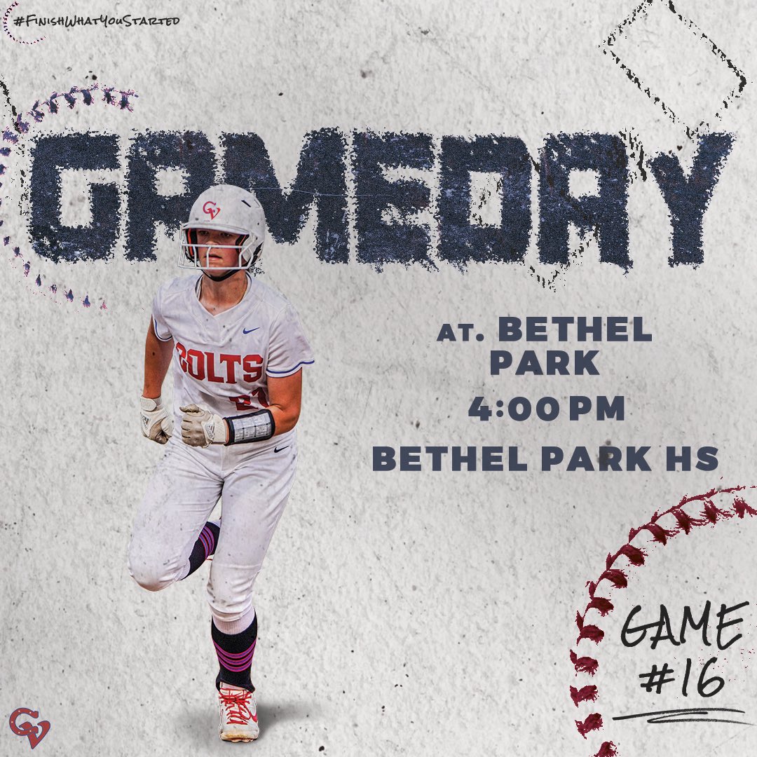 CharValleySB's tweet image. Nine days later and we can 𝐅𝐈𝐍𝐀𝐋𝐋𝐘 say…IT’S GAMEDAY!

🆚 Bethel Park  
⏰ 4:00 PM
🏟 Bethel Park HS 
📍 Bethel Park, PA

#FinishWhatYouStarted | @CVColtsAD