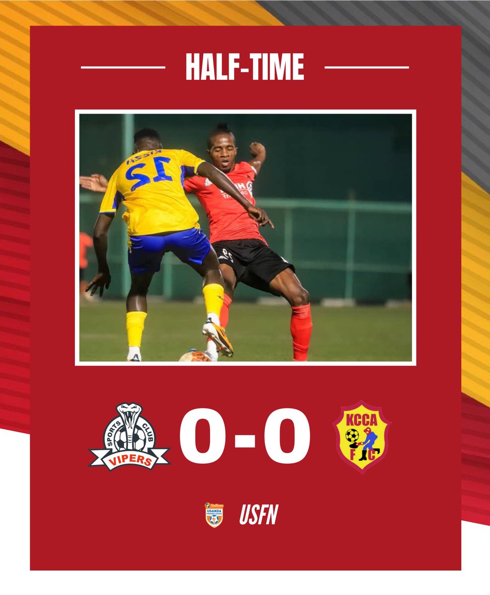 ⏰ HALF TIME ⏰

Nothing to separate the sides at Half Time. How do you find the game so far !?? 

#StarTimesUPL | #VIPKCCA 
📸 @sanyukaprime 

#USFN