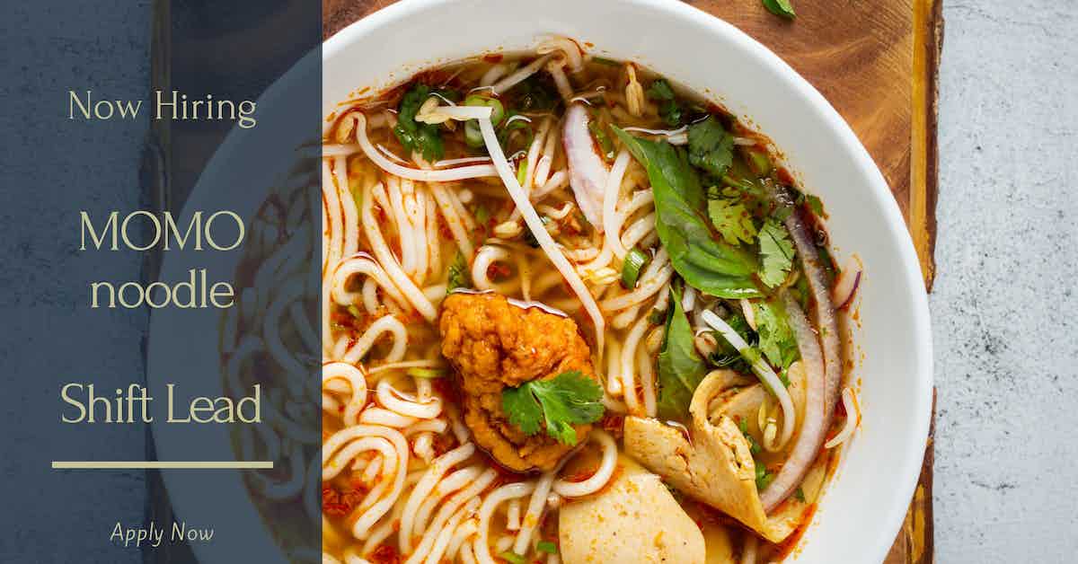 GeeboAds's tweet image. #NowHiring #MOMOnoodle #ShiftLead #Restaurants &amp;amp; #Beverage #Employment - #SanFrancisco, CA at #Geebo

MOMO noodle is seeking a Shift Lead to manage and oversee our store operations during assigned shifts.

sanfrancisco-ca.geebo.com/jobs-online/vi…