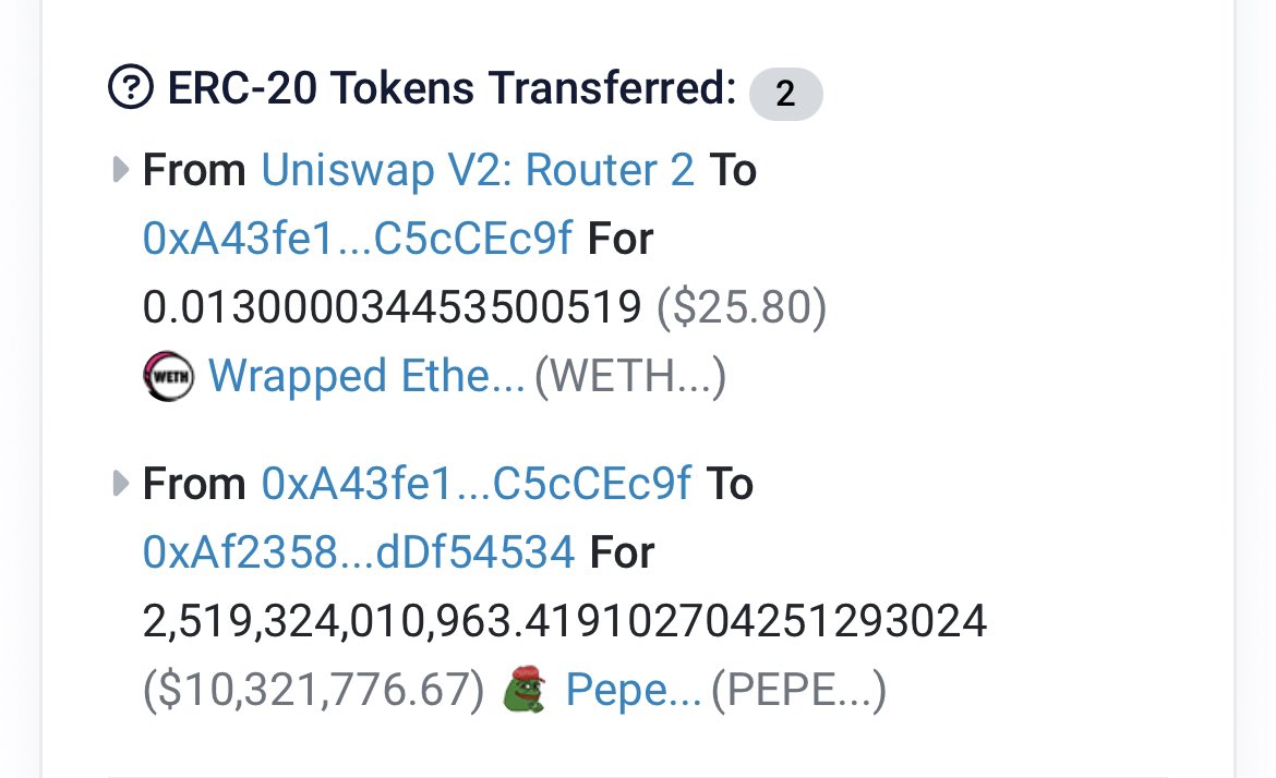 $27 to $10,321,776.67 in 21 days on $pepe
