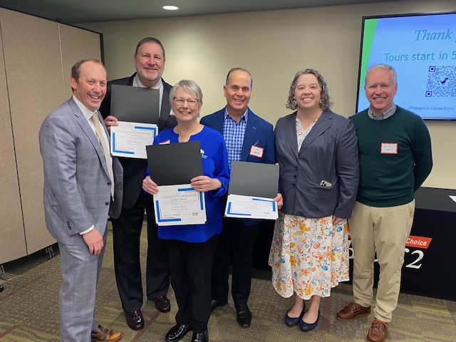 Congratulations to Brian Benedict, CFO of <a href="/ReliantCU/">ReliantCU</a>, Jean Sweet, member loan analyst of <a href="/FamilyFirstCU/">Family First Credit Union</a> of NY, &amp; John Gabriele, president of <a href="/MarinaAutoGroup/">Marina Auto Group</a>  Group, for being the Webster CSD Community Champions for Public Education! <a href="/Act4Ed/">Act for Education</a>