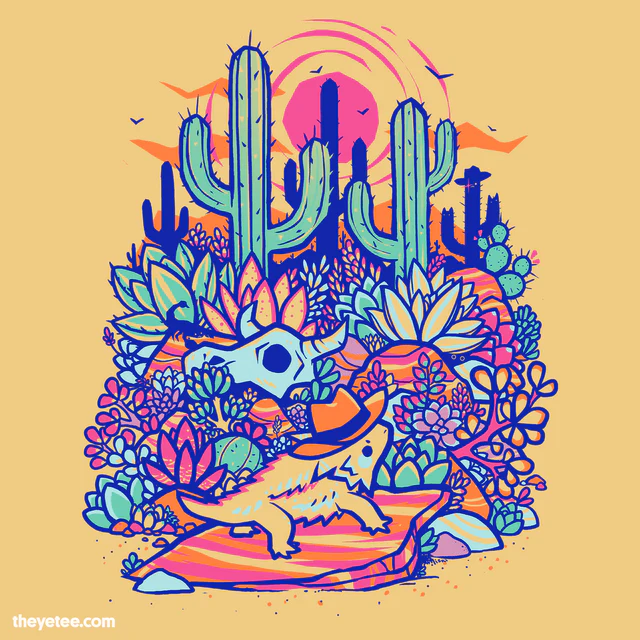 「It's almost high noon somewhere...  Desi」|The Yetee 🌈のイラスト