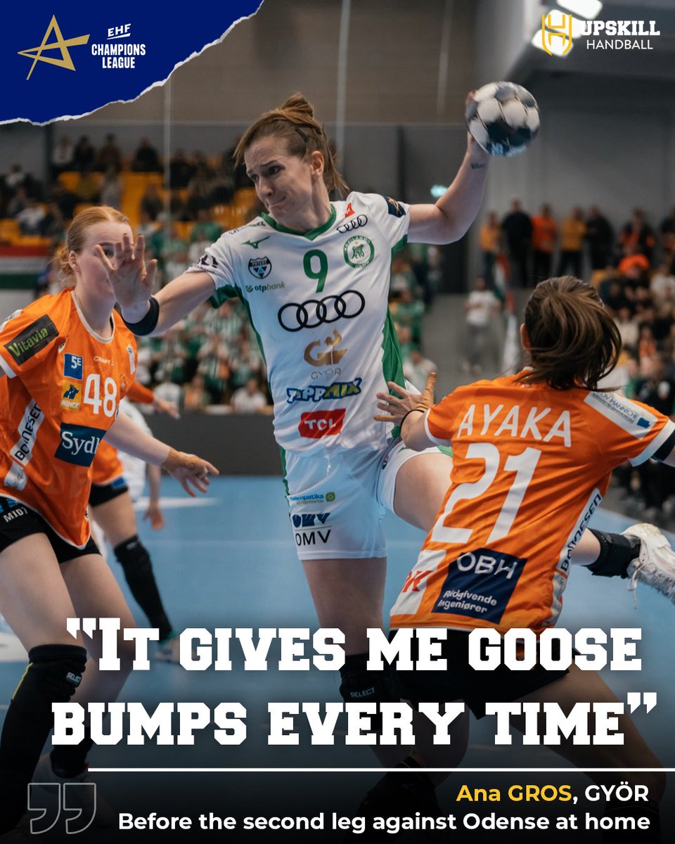 Upskill_Hand's tweet photo. • Ana Gros about tomorrow’s game 🔥

🗞️ Read full interview : https://t.co/U1DOQr7LBD https://t.co/MWMoh4svrh
