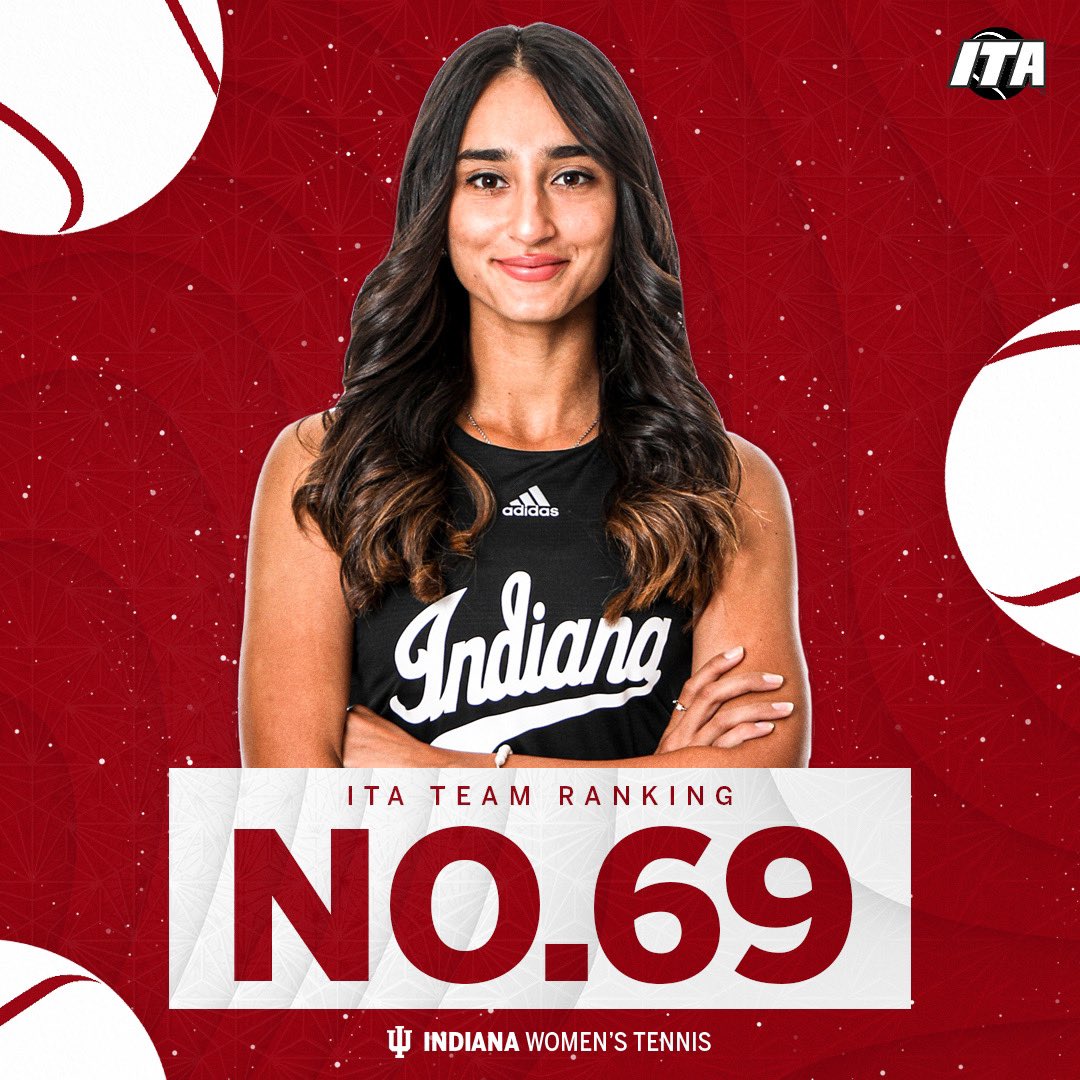 IndianaWTennis's tweet photo. In the rankings. 📈 https://t.co/iUjlLWrHmb