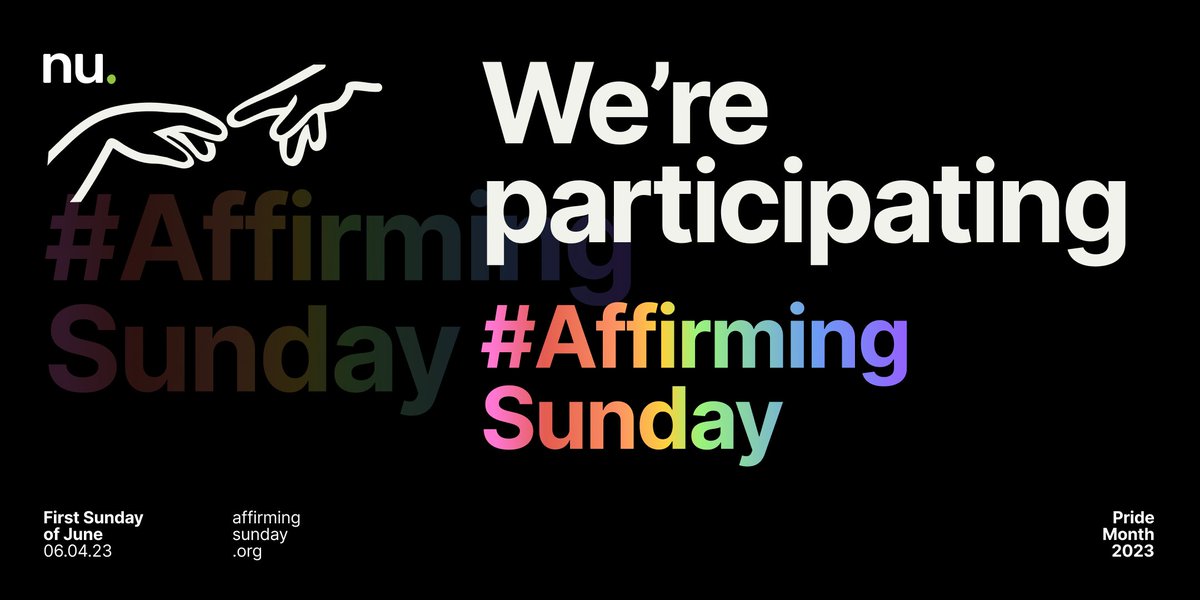 UnitedEureka's tweet photo. Join United Congregational Christian Church in affirming the lives, identities, relationships, and ministry of all people! Sunday, June 4, 10:30 AM.
#AffirmingSunday

https://t.co/EqogRvs7QW https://t.co/vnzogP6iLk