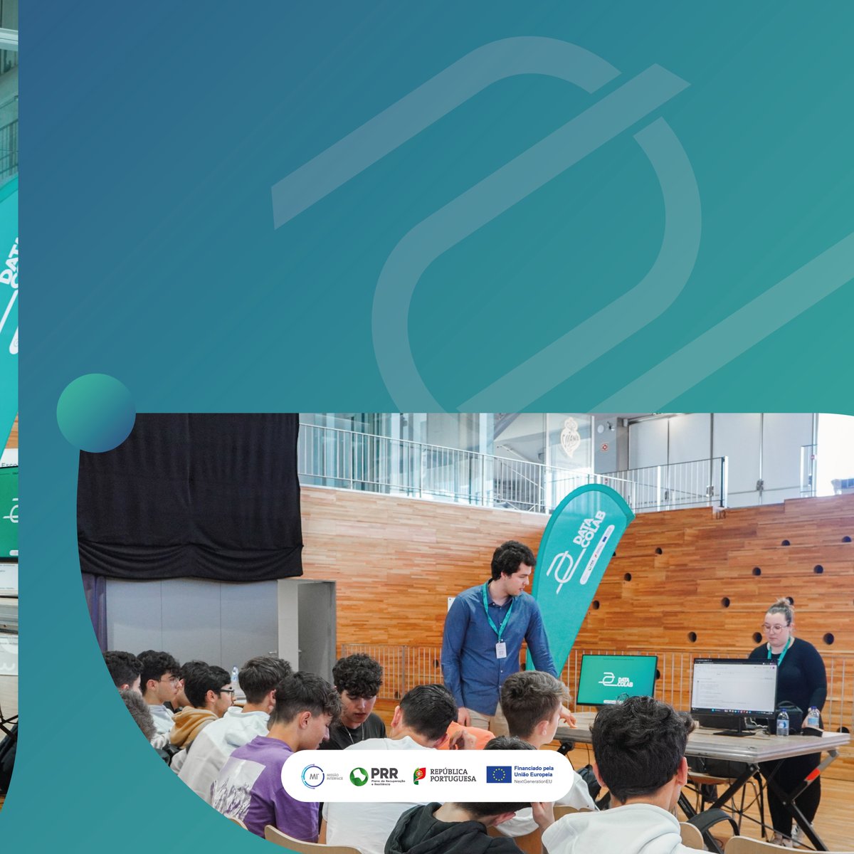 Data_CoLAB_INFO's tweet image. O #DataCoLAB marcou presença no #STEMLABS: Laboratórios de Engenharia e Tecnologia, no passado dia 4 de maio, no Centro Cultural de Viana do Castelo. No âmbito do Programa #EngenheirasPorUmDia, o evento teve como tema central #GirlsInICTDay.