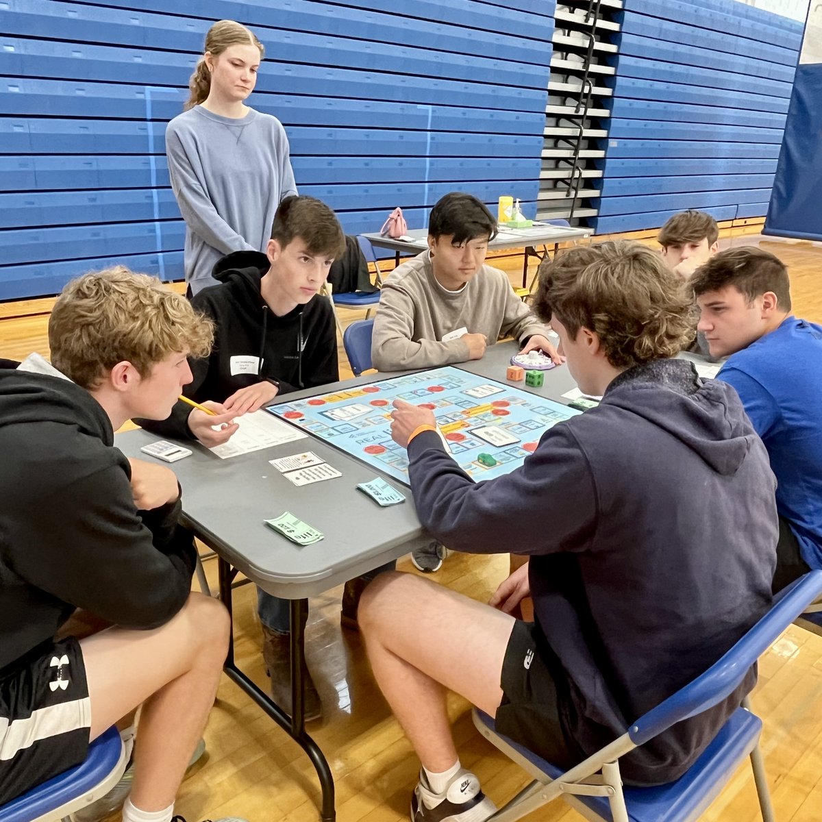 CocalicoSD's tweet photo. Lessons in REAL Life! That's what @CocalicoHS  students received today during the @JASCPA REAL Life Financial Literacy Forum.

Thanks to the many volunteers for making this worthwhile day a reality! #EaglePACT https://t.co/IpBG5JJeUx