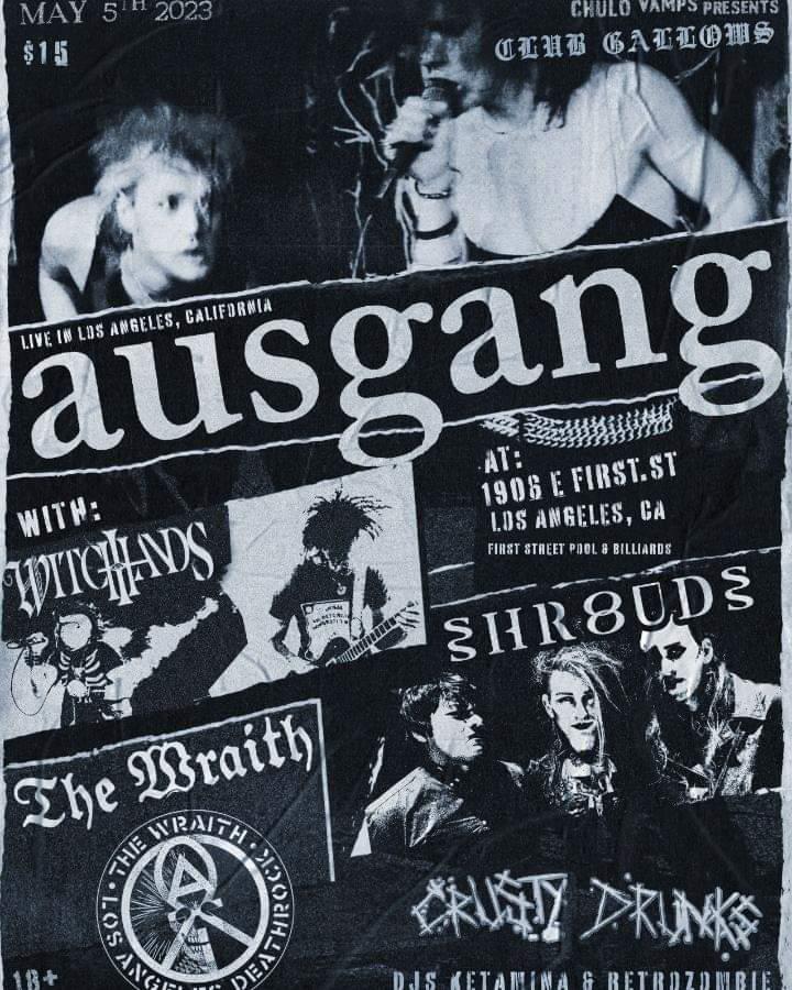 WitchHandsDxR's tweet photo. It's a full moon, Cinco De Mayo, and we're on THE Deathrock lineup of the year in East L.A.
It's also Bandcamp Friday!
Grab some stuff from these artists if you can't be with us tonight!
https://t.co/CnDuEoMX43
#WitchHands #deathrock #SparklingGothPunk #BandcampFriday https://t.co/ScwlvXidrs