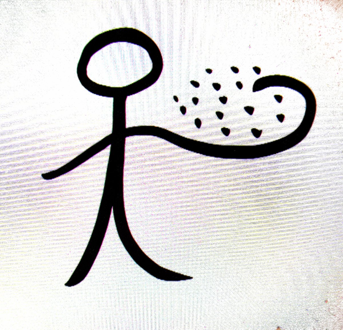 CarpeIdiom's tweet photo. #Dongbascript Mooc.
So, the 2nd module of the free Dongba course started on Monday (but you can still join!).
Today, I learned 8 family pictographs and 7 pronoun pictographs.
So interesting that dongba has both a DUAL "we" (L) and PLURAL "we" (R)!
#langtwt #dongba https://t.co/D43nryaZX4