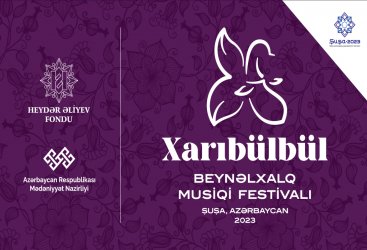 🇦🇿📍Shusha to host 'Kharibulbul' International Music Festival

The 'Kharibulbul' International Music Festival will be held in #Shusha, the cultural capital of #Azerbaijan on May 9-11.