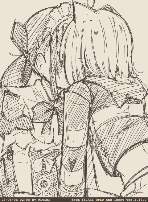 あくおか( ˘ω˘ ) #tegaki_dt