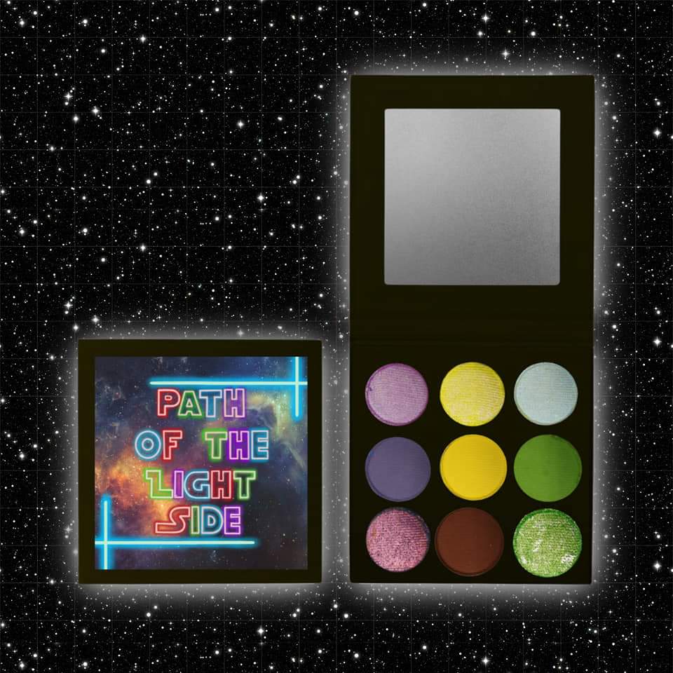 notoriouslymorb's tweet photo. Surprise drop!
We're so excited to reveal the sister palette to The Path of The Dark Side, 2 years later!
We typically feel drawn to the 'darker' color stories, it was so fun creating this bright beauty The Path of The Light Side is a 9 pan palette and is available NOW! https://t.co/aU8OIJqwRp