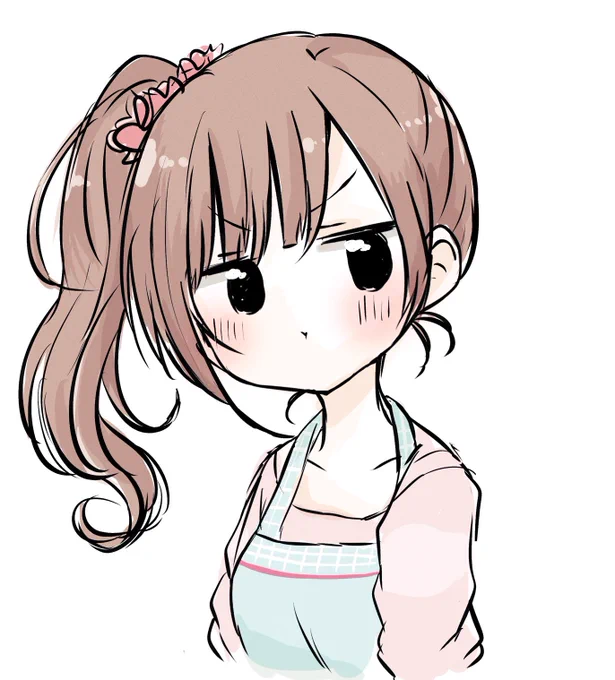 む。