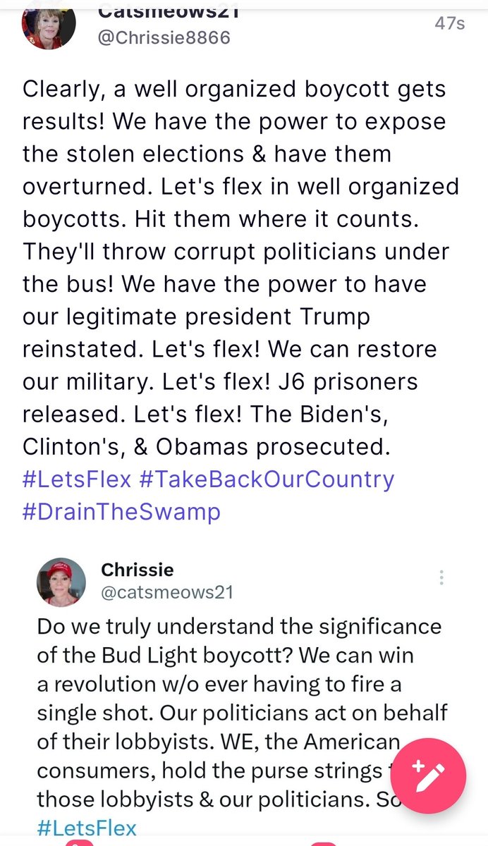 #LetsFlex #TakeBackOurCountry #DrainTheSwamp #BoycottRevolution