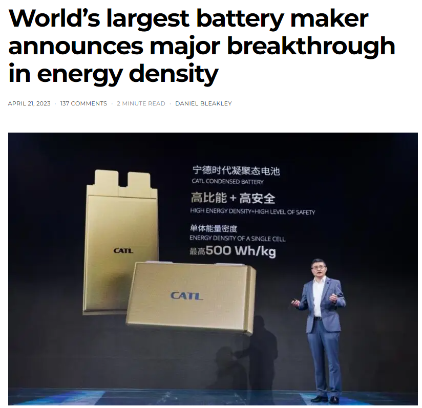 protosphinx's tweet photo. 500 Wh/kg - almost double of Tesla's 4680 cells

This energy density -- in theory -- can enable the electrification of passenger aircraft

Imagine quieter planes https://t.co/v1mTDmF2G1