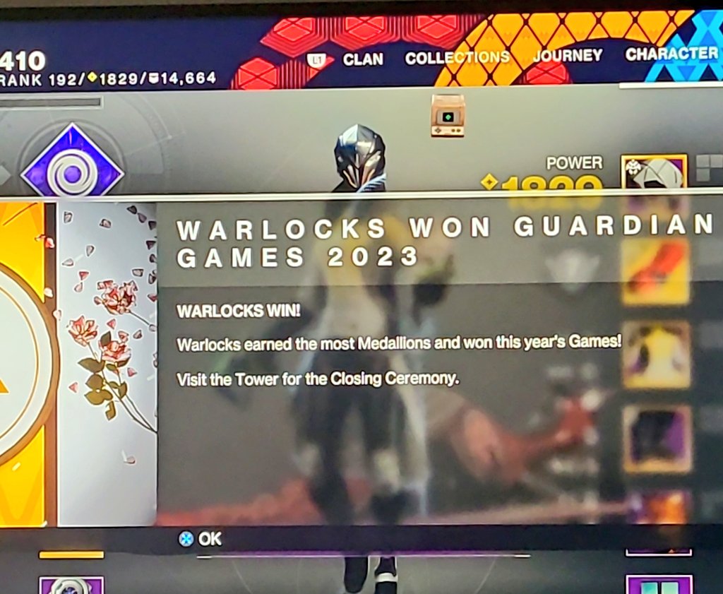 Kathryn__U's tweet image. Um... yay?
#Destiny2 #GuardianGames2023
#Warlocks @BungieHelp @DestinyTheGame