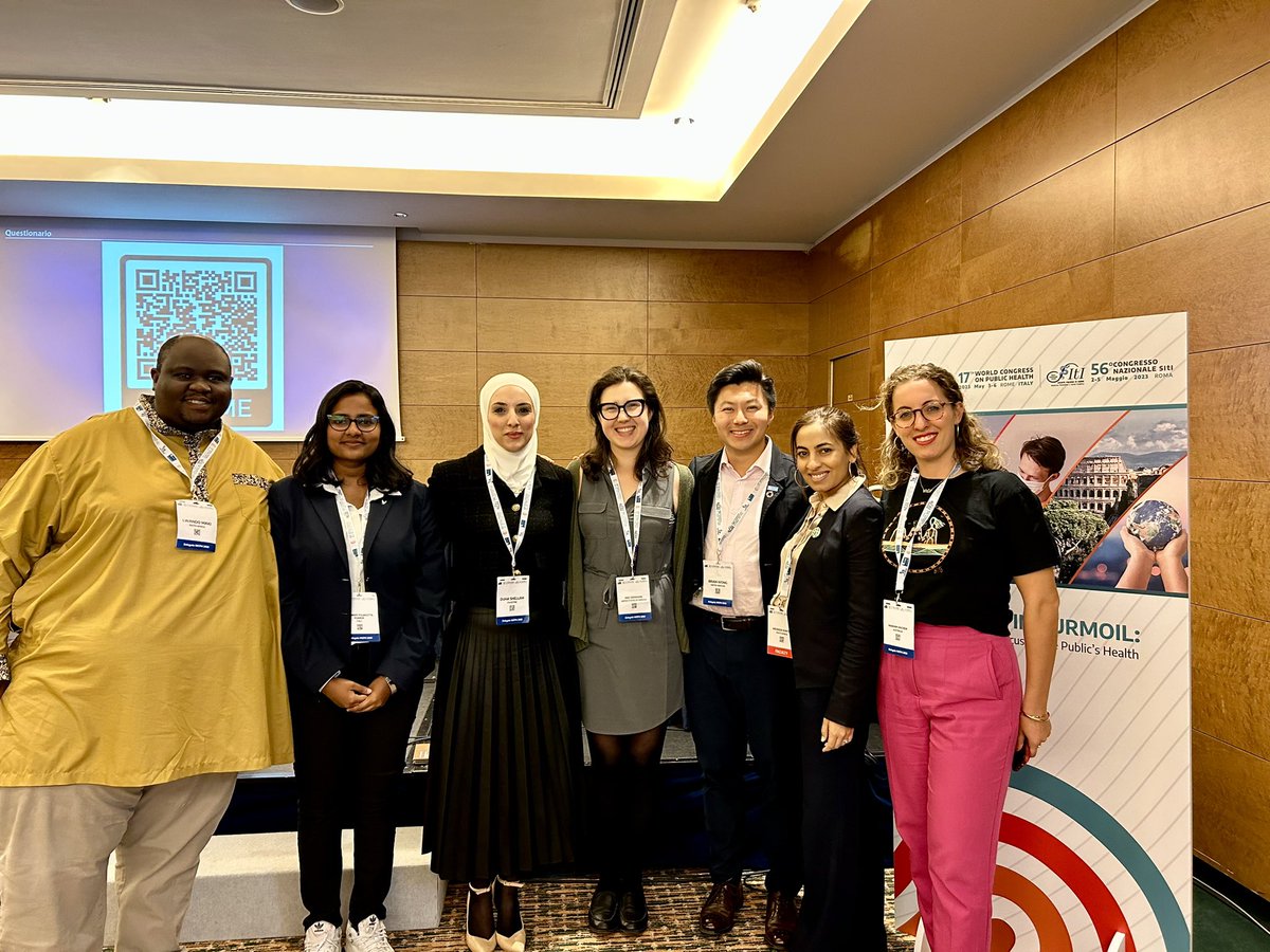 brianwong_'s tweet photo. It was a pleasure to join this esteemed panel to discuss the challenges & future scenarios of #YoungProfessionals in #PublicHealth as part of the International Students' Meeting on Public Health (#ISMOPH) at #WCPH2023!
#WorldInTurmoil #Youth4Health #YoungWFPHA https://t.co/ixVFIAhglp