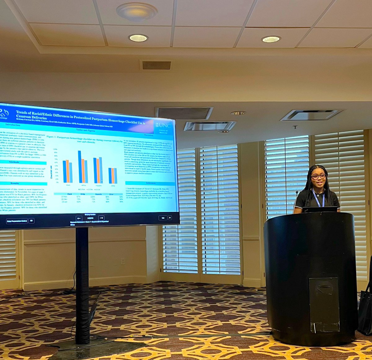 Having the opportunity to present not one but TWO works of research on women's reproductive health at the SOAP annual meeting this morning was incredible. I'm so grateful for the opportunity to share my passion with the world 🤰🏽👩🏾‍⚕️✨
#SOAPAM2023 #MedTwitter #WomenInMedicine